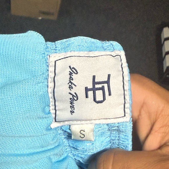 Inaka Power Light Blue Mesh Shorts - Picture 2 of 2
